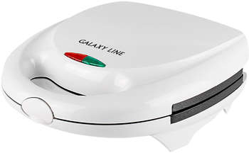 Бутербродница GALAXY LINE Вафельница GL 2950 800Вт белый