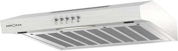 Вытяжка KRONA козырьковая Ermina 500 нержавеющая сталь управление: кнопочное