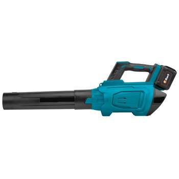 Воздуходувка BORT аккумуляторная BSS-40LI TURBO {Воздушный поток 0-66 м/сек; Макс. производительность 1020 м3/час, шум 80дБ, аккум. система Makita 18V LXT, Вес 2.3кг} [93418576]