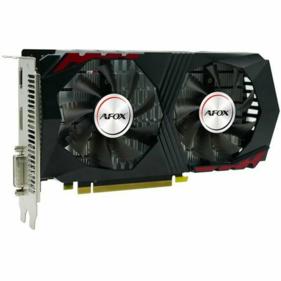 Видеокарта AFOX Geforce GTX1050 4GB GDDR5 128Bit  DVI/HDMI/DP LP Dual Fan