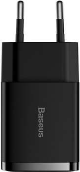 Аккумулятор для электроинструмента Baseus Сетевое зарядное устройство Compact 10.5W EU Black