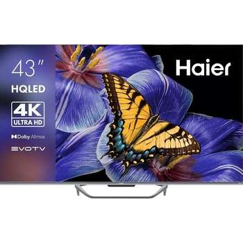 Телевизор Haier 65" Smart TV S4, 4K Ultra HD, черный, СМАРТ ТВ, Android]