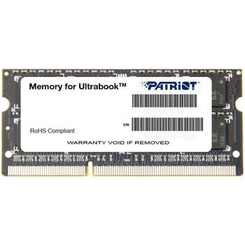Оперативная память Patriot DDR3-1600 8GB PC-12800 SODIMM