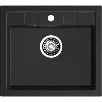 Мойка GRANFEST QUADRO Q-561 black