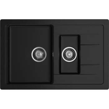 Мойка GRANFEST QUADRO Q-775KL black