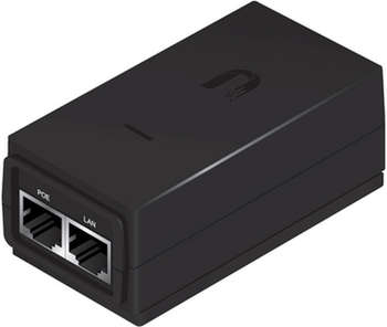 Оборудование POE UBIQUITI Инжектор PoE POE-24-12W-G 10/100/1000BASE-T 100-240В