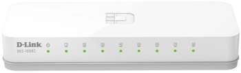 Коммутатор D-Link DES-1008C DES-1008C/F6/E 8x100Мбит/с неуправляемый