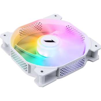 Кулер 1STPLAYER Вентилятор F1 White / 120mm FRGB 3pin 12V 1100rpm 38.98cfm 21.97dBA / F1-WH-3P / BULK