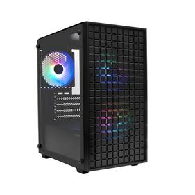 Корпус XASTRA A306M 3FRGB Black mATX/Mesh/ tempered glass / 3x 120mm FC120 FRGB fans/ A306M-3FC12F