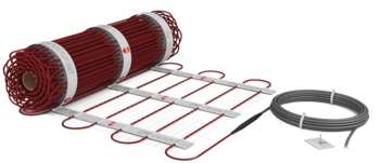 Теплый пол ROYAL THERMO Мат нагревательный EasyFix RTEM 2-180-8 8м2 16м 1440Вт красный