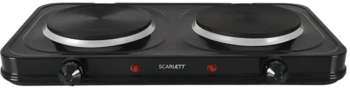 Настольная плита SCARLETT Плита Электрическая SC-HP700S32 черный чугун