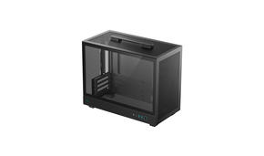 Корпус DEEPCOOL CH160 PLUS без БП, боковое окно , черный, MICRO ATX/MINI-ITX