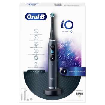 Зубная щетка Oral-B электрическая iO Series 9 черный