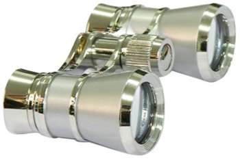 Бинокль Levenhuk 3-3x 25мм Broadway 325B серебристый