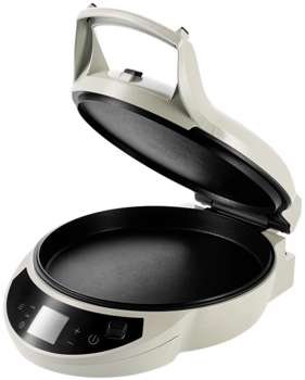 Бутербродница KITFORT Пиццамейкер КТ-4638 1600Вт серый/черный