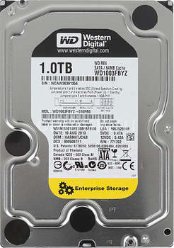 Жесткий диск HDD WD Жесткий диск RE 1TB Pull