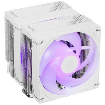 Кулер ID-Cooling Cooler FROZN A620 PRO SE ARGB WHITE Soc-AM5/AM4/1200/1700/1851 серебристый/белый 4-pin 15-27.2dB Al+Cu 260W 1190gr Ret