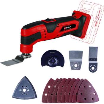 Многофункциональный инструмент EINHELL PXC TC-MG 18 Li красный/черный
