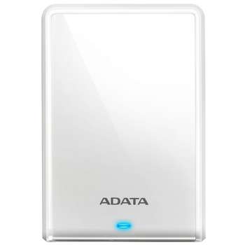 Внешний накопитель ADATA Жесткий диск внешний HV620S White AHV620S-1TU31-CWH 1TB 2.5" USB 3.2 Gen1, LED Indicator, 11.5mm, RTL