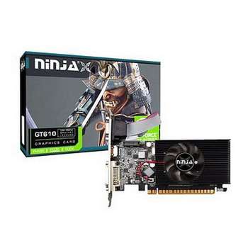 Видеокарта NINJA GT610 2GB DDR3 64bit VGA DVI HDMI 1FAN LP RTL