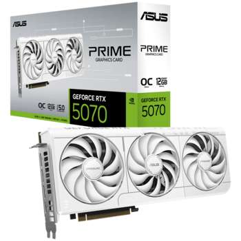 Видеокарта ASUS PRIME-RTX5070-O12G-WHITE