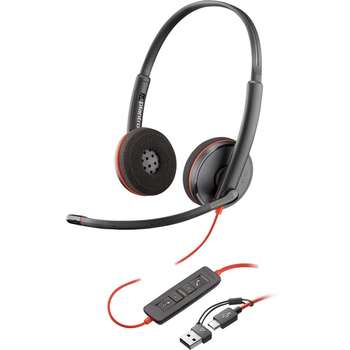Видеоконференцсвязь POLY Наушники Blackwire 3220
Stereo +USB-C/A Adapter