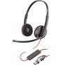 Видеоконференцсвязь POLY Наушники Blackwire 3220
Stereo +USB-C/A Adapter
