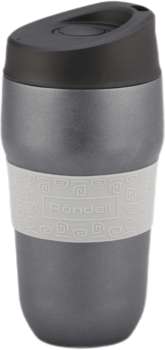 Термос RONDELL Термокружка для напитков Filigran RDS-1897 0.32л. темно-серый картонная коробка