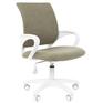 Кресло CHAIRMAN Kids 103 Россия ткань В оливка, белый пластик LT