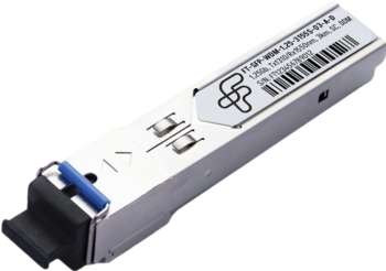 Трансивер FUTURE TECHNOLOGIES FT-SFP-WDM-1,25-3155S-03-A-D SFP SM 1.25Гбит/с Tx:1310нм до 3км