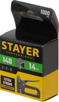 Аксессуар для пневмооборудования STAYER Скобы для степлера 31610-14