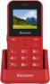 Сотовый телефон XENIUM Мобильный телефон X718 красный моноблок 2Sim 1.77" 128x160 Spreadtrum ThreadX RTOS 0.3Mpix GSM900/1800 MP3 FM microSD max32Gb