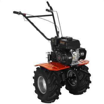 Культиватор CARVER Мотоблок МТ-70W [01.006.00034] { 7,0 л.с, передачи 2/1, рег.руль, фрезы, колеса ЭКСТРИМ }