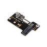 Мини-компьютер ACD Плата интерфейсная   Waveshare PCIe To M.2 Mini Adapter for Raspberry Pi 5 Supports NVMe Protocol M.2 Solid State Drive, High-speed Reading/Writing, Raspberry Pi 5 NVMe HAT