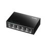 Коммутатор CUDY 5-Port 10/100 Mbps Metal Switch 5-Port 10/100 Mbps Desktop Switch, 5 10/100M RJ45 Ports, Loop Detection, Metal Case, Power Saving, Plug & Play, Wall-Mount