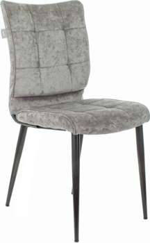Стул БЮРОКРАТ для дома CH-K10 серый Light 19 металл черный на ножках