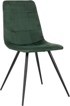 Стул БЮРОКРАТ для дома CH-K1 зеленый Holland 30 металл черный на ножках