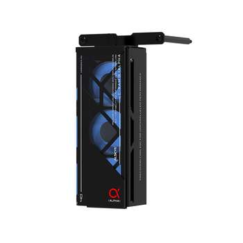 Система охлаждения ALSEYE Вентилятор для процессора AS.03.08.0001  Product Size: 145.9 * 82 * 38.3mm Number of fans: 3 Size: 40 * 40 * 20mm Material: 1mm SPCC thick sheet metal Surface treatment: Powder coated black on the surface Box: Black Leaf: Milk white Luminous effect: internally emitting ARGB Speed: 1000-3500RPM Ou