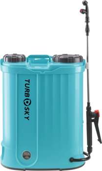 Опрыскиватель Turbosky АО-16 аккум. ранц. 16л бирюзовый/серый