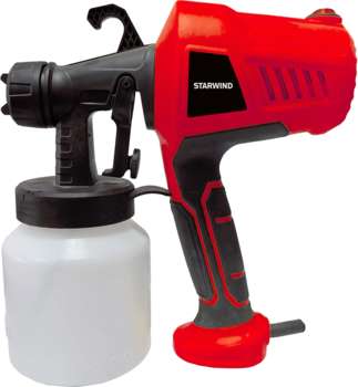 Краскопульт STARWIND SG450 450Вт бак:800мл 650мл/мин