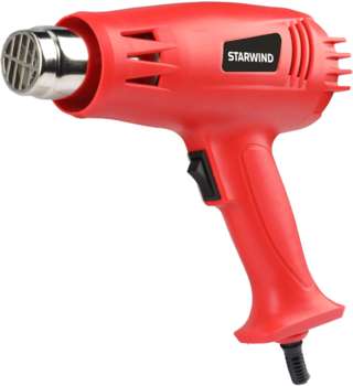 Клеевой пистолет STARWIND Технический фен HG2000S1 2000Вт темп.350/600С