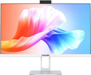 Моноблок CHUWI Unitech 24 23.8" Full HD N150  8Gb SSD256Gb Graphics Windows 11 Pro GbitEth WiFi BT 48W клавиатура мышь Cam белый 1920x1080