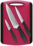 Нож кухонный RONDELL Набор ножей кухон. Sorge RD-1976 компл.:4предм. разд.дос. красный/черный блистер