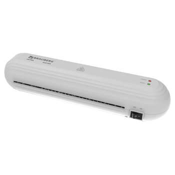 Ламинатор Brauberg ULTRA PM235W, БЕЛЫЙ, формат A4, толщина пленки 60-150 мкм, скорость 30 см/мин, 532184