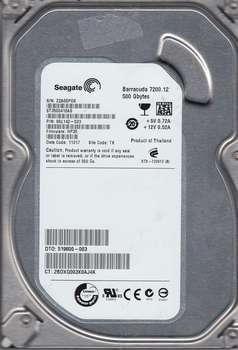 Жесткий диск HDD Seagate Жесткий диск Barracuda 7200.12 500Гб Pull