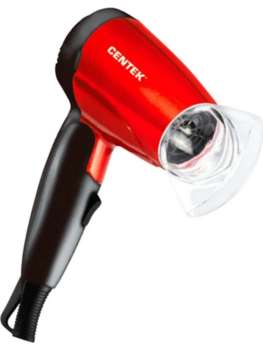 Фен для волос Фен CT-2230 Red/Black Centek