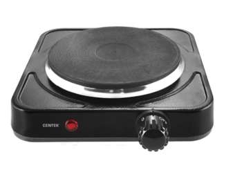 Мини-печь Электрическая плитка CT-1506 Black Centek
