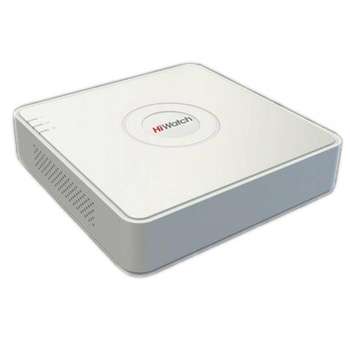 Видеорегистратор видеонаблюдения HiWatch Видеорегистратор 4 канальный IP-видеорегистратор DS-N204P с PoE