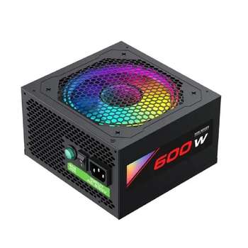 Блок питания AirMax Zircon ATX 600W RGB-600