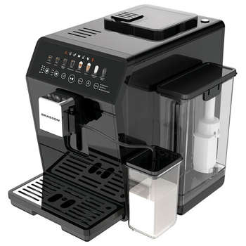 Кофемашина BRASSON автоматическая ACM-1592B, дисплей, капучинатор, 13 напитков, 1450 Вт, 20 бар, 457887